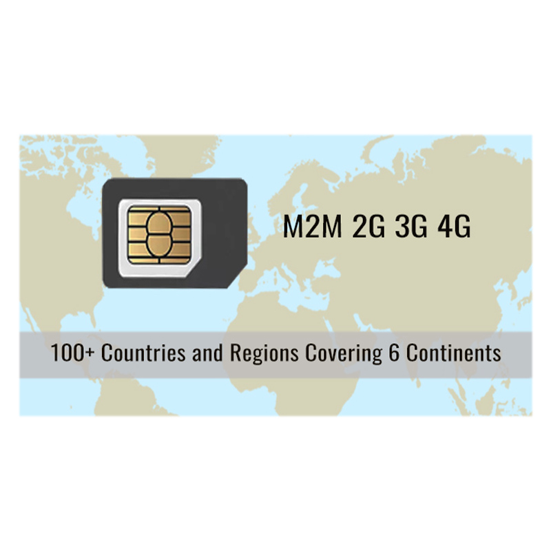 Internationale verdensomspændende virtuelle M2M data SIM-kort
