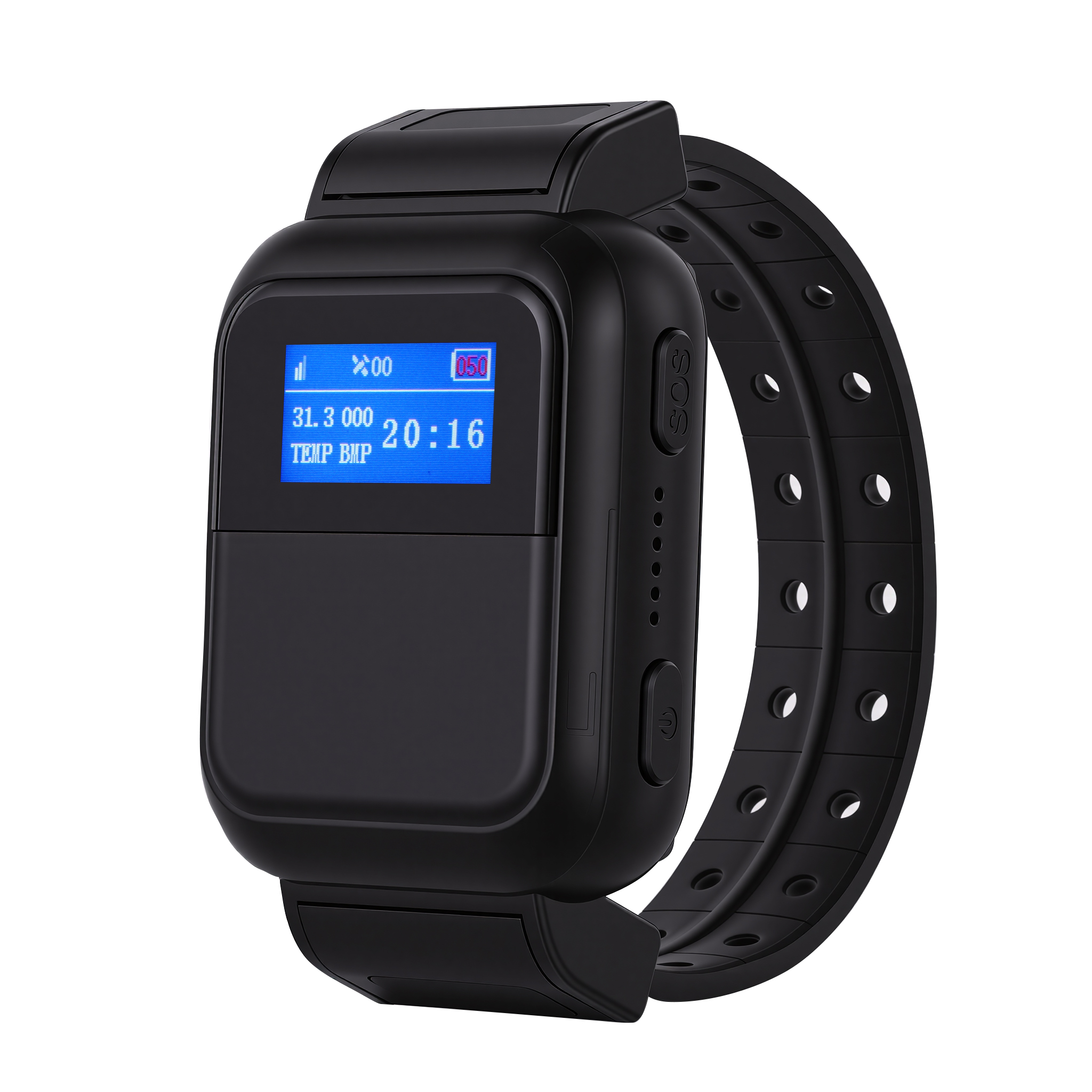 Anti-tamper Smart Watch med GPS-sporing i realtid og SOS-alarm | MEGASTEK